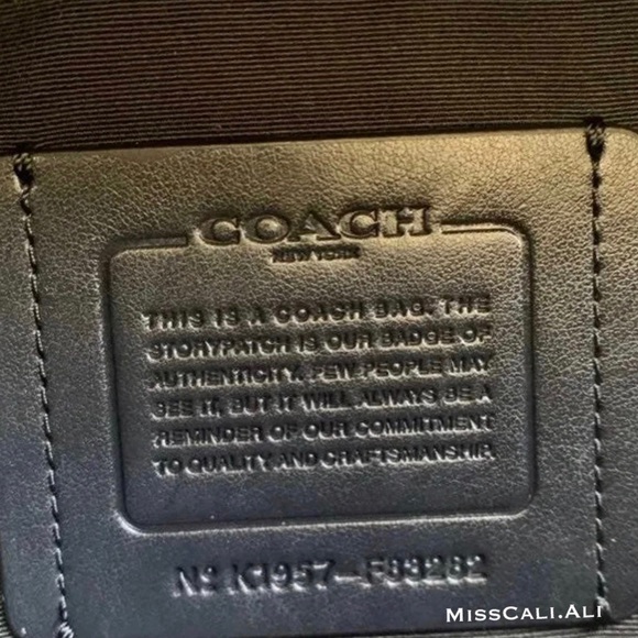 ⚡️COACH Men’s Warren Signature Leather Belt Bag - Picture 8 of 13